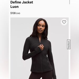Lululemon Define Jacket Luon